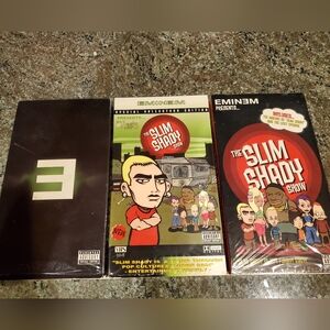Eminem & Slim Shady Show VHS bundle